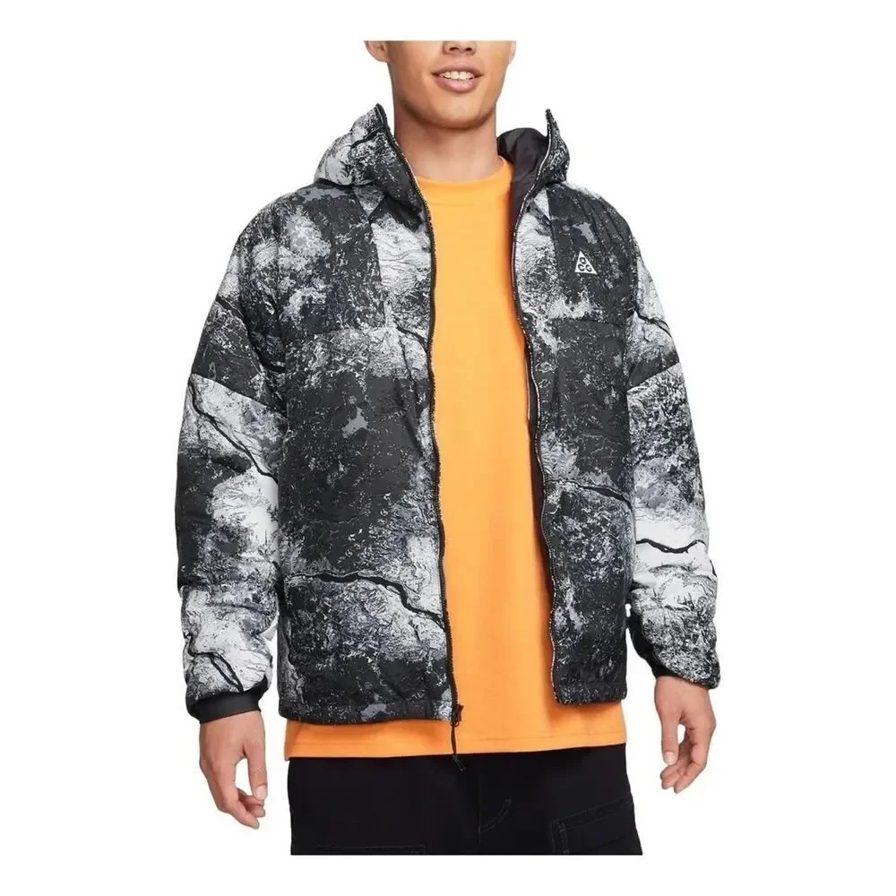 Nike ACG Rope de Dope Therma-Fit Jacket Men 2XL Black/White FN7113-060 NWT